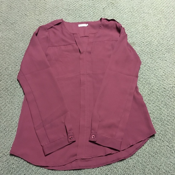 Maroon tunic - Picture 1 of 3